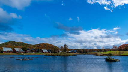 羽鳥湖高原の秋