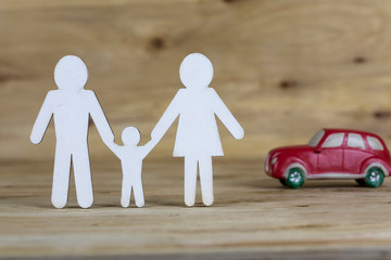 Car And Paper Family