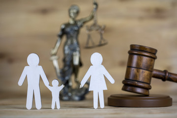 Family Concept ,Familiy and Divorce Concept