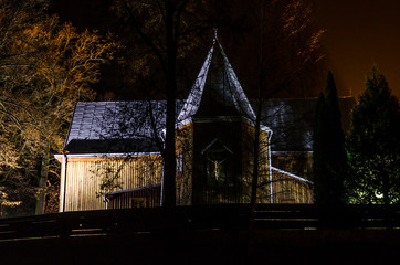 Kościół nocą