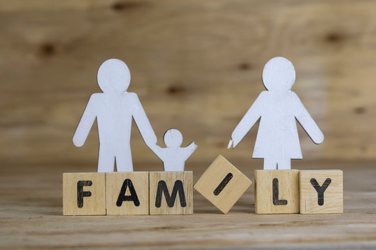 Family Concept ,Familiy and Divorce Concept