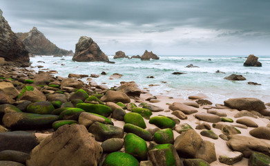 Fototapeta na wymiar Ursa beach, Portugal.