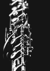 The mechanism of the oboe instrument