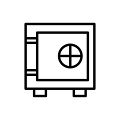 Vault vector icon