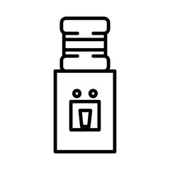 Water tank vector icon