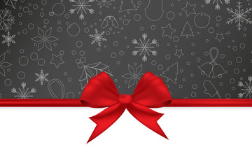 Rote Schleife - X-MAS