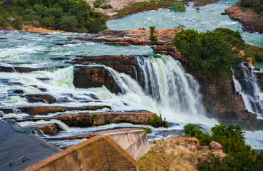 Hartebeespoort dam in South Africa, a water sport and holiday destination..