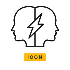 Relations vector icon