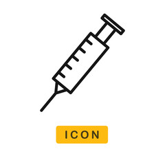 Injection vector icon