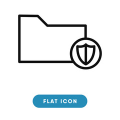 Folder vector icon