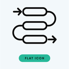 Process vector icon