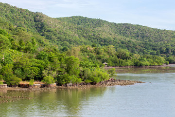 Obraz premium Beautiful seascape in summer of Chanthaburi Thailand