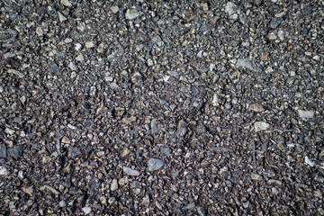 Black road with white line background.