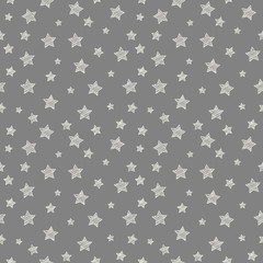 Design of a wallpaper with stars. Vector.