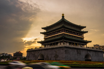 Fototapeta premium 钟楼 Xi’an
