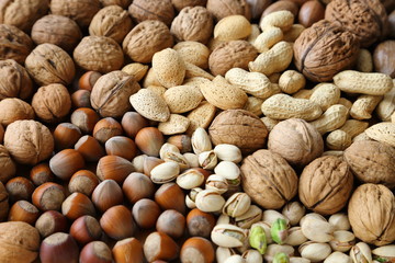 Mix of nuts.