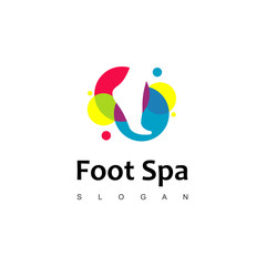 Foot Spa Logo Design Inspiration