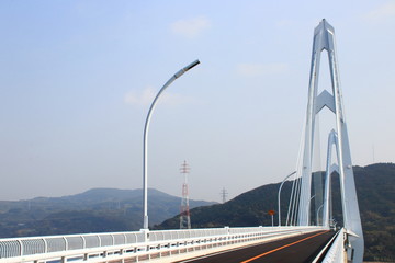 Fototapeta premium 大島大橋 長崎県西海市 日本
