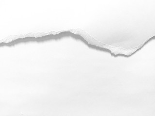 ripped paper isolated