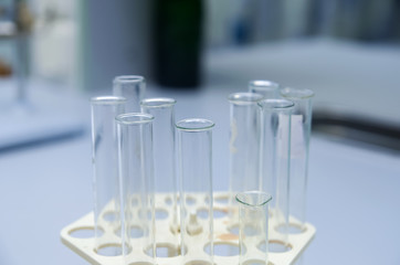 laboratory test tubes