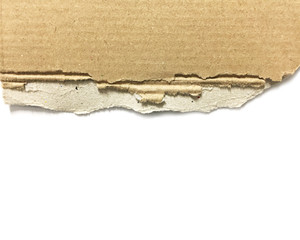 ripped paper isolated