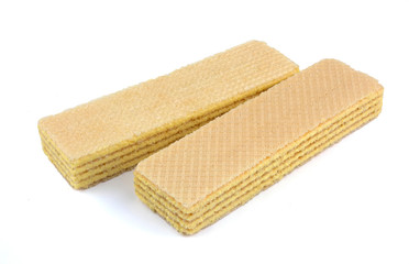 Wafers stick isolated on white background