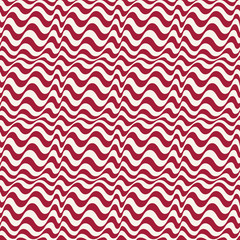 abstract wavy stripes seamless pattern