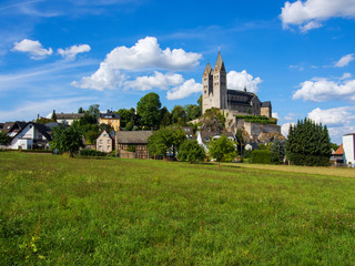 Die Lubentiuskirche in Dietkirchen an der Lahn