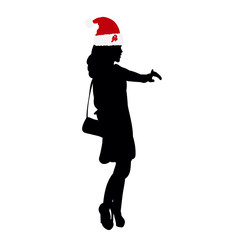  girl dancing, new year