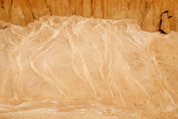 soil wall in nature with floor