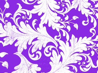 Fototapeta na wymiar Purple Floral Background