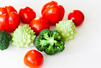 Plant based raw food seasonal vegetables background, vegan food cooking ingredients, top view