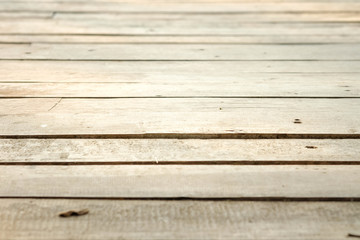 Fototapeta na wymiar Old wooden floor panels background or texture