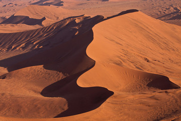 Obraz premium Namib von Oben