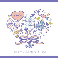 バレンタインフレーム