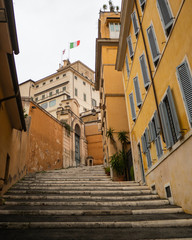 Fototapeta na wymiar Stairs in Rome