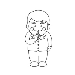 男性キャラクター秘密