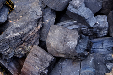 Black charcoal texture background