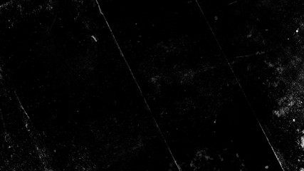 Black scratched grunge background, old film effect, space for text - obrazy, fototapety, plakaty