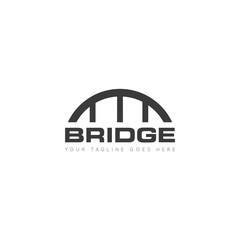 bridge logo, icon, symbol, design template