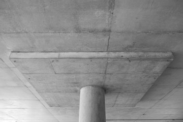 concrete ceiling