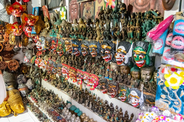 Street vendors in bali