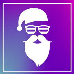 Hipster Weihnachtsmann