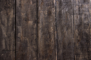 Texture of dark aged wood
