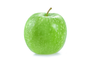 Green apple isolated on white background