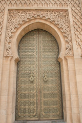 Old Entrance in the city of Rabat, near the Hassan tower, Morocco
