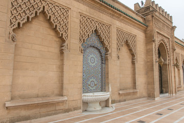 entrance to the mosque