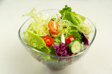 Vegetable salad dishes