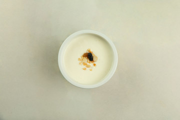 Handmade whtie yogurt
