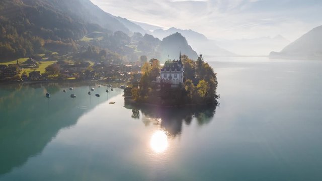 Aerial footage shot during the Autumn in Switzerland from a village located in the Swiss mountains. Filmed with the DJI Inspire 2 drone in 5.2k RAW and downscaled to 4k.
